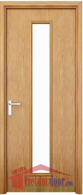 Cửa Gỗ MDF Veneer VD.P1GLa-Ash